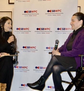 People talking with microphones at the Cosmopolitics 2025 event